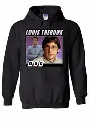 Louis Theroux для мужчин женщин унисекс Топ свитер с капюшоном 1894E