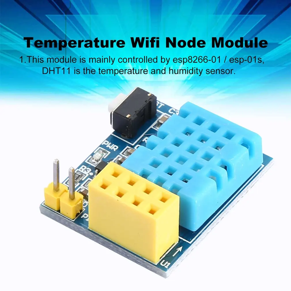 ESP8266 ESP-01 ESP-01S DHT11 модуль датчика температуры и влажности Wifi NodeMCU умный дом IOT DIY Kit(без модуля ESP