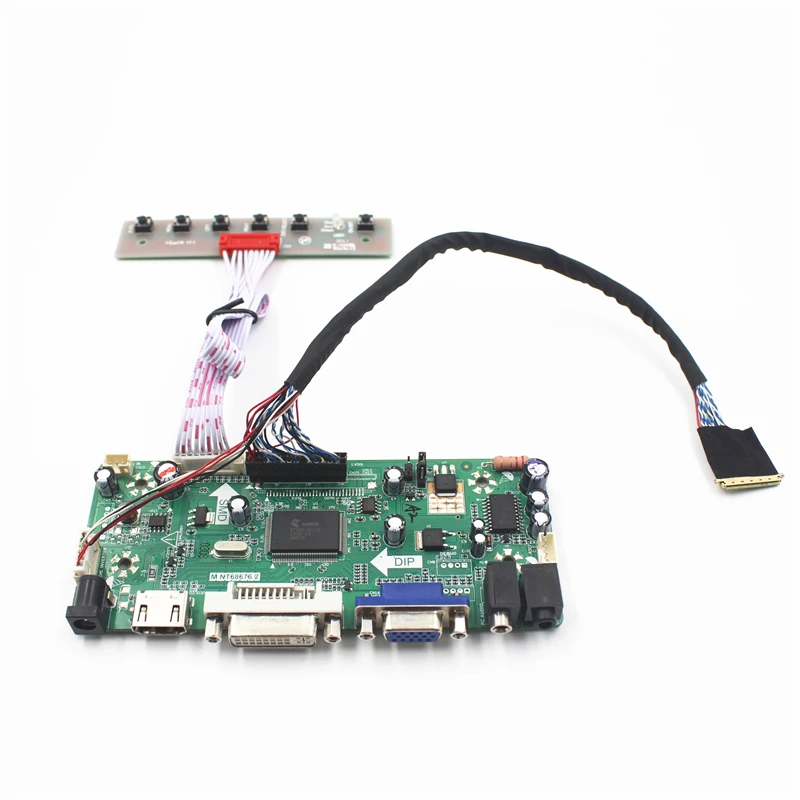 M. NT68676.2A Универсальный HDMI VGA DVI Аудио ЖК контроллер плата для 15 6 дюймов 1920x1080 B156HB01