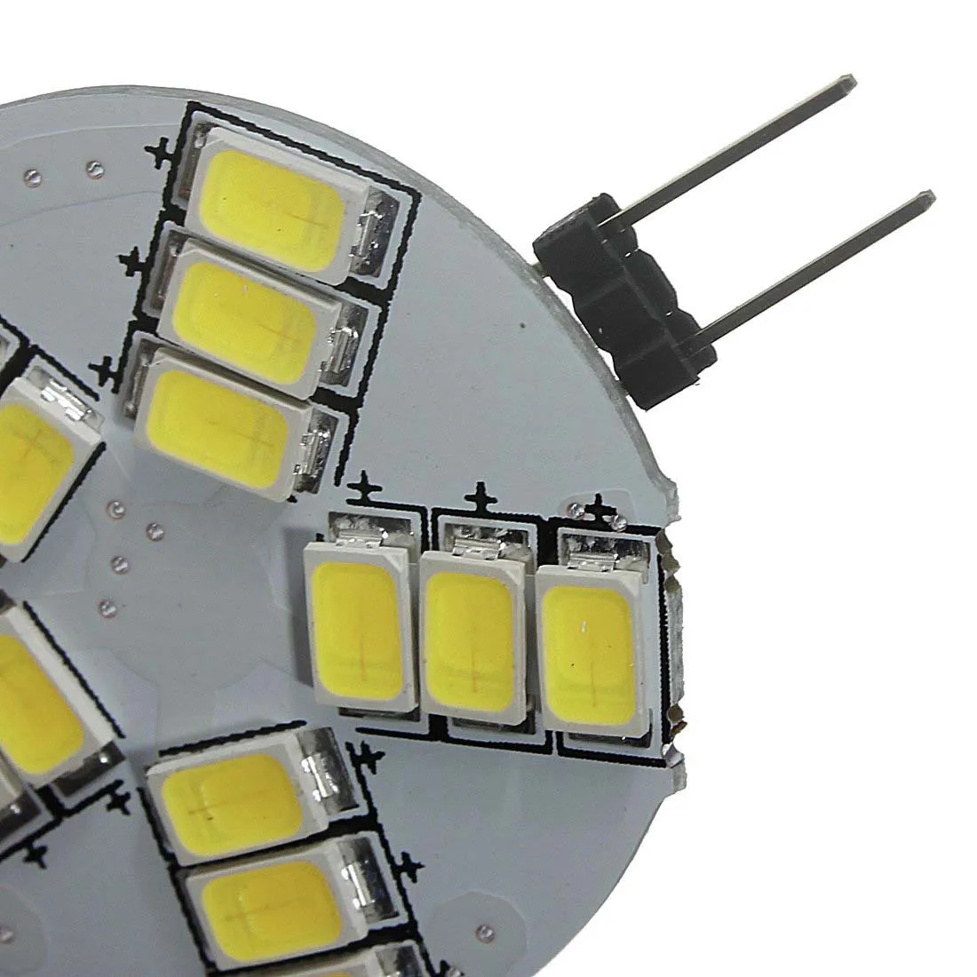 10 шт. G4 5630SMD 15 светодиодов 330Lm 4 Вт белая сменная лампа 40 Вт галогенная лампа Pin лампа B AC/DC12V Pin Plug лампа