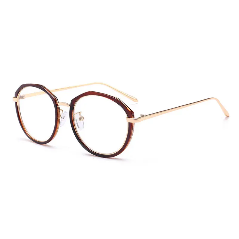 Reven Jate TL1228 полная оправа для оптических очков, оправа для мужчин и женщин, очки по рецепту, очки - Цвет оправы: Коричневый