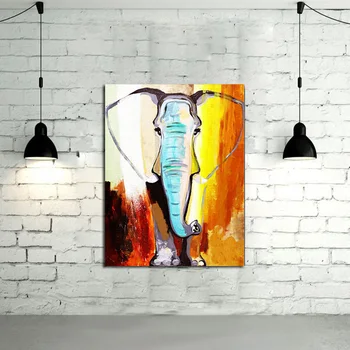 

New York City Picture Canvas Painting for Living Room Wall Art Decor , Hand painted Modern Abstract Oil Painting on Canvas