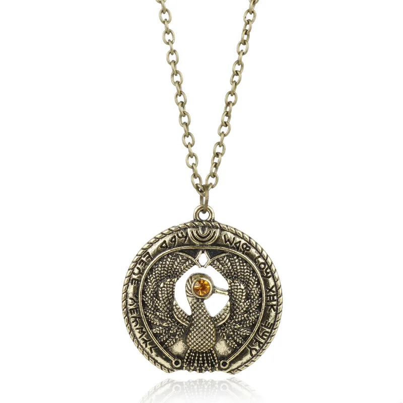 

dongsheng 2018 Newest Movie Jewelry Fantastic Beasts And Where To Find Them Necklace Animal Eagle Necklace for Women Men-30