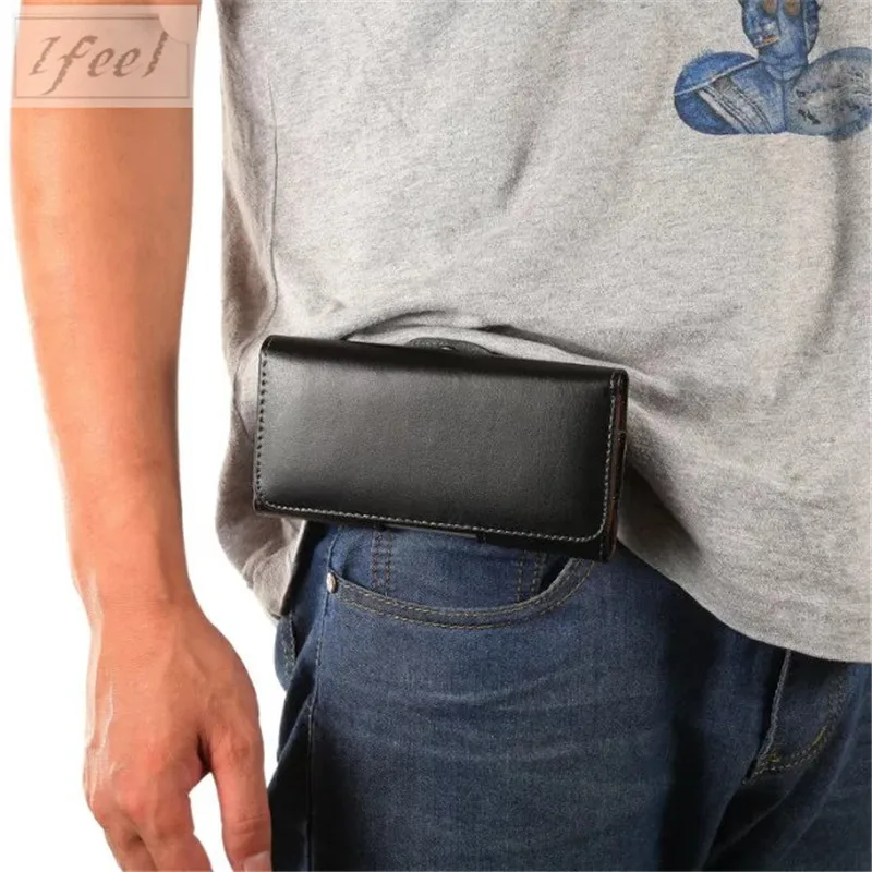 

IFEEL 5.7" inch For Smartphone bags Universal Many Models Belt Clip Holster Leather Mobile Phone Case