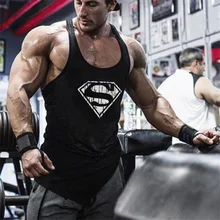 Высококачественная Спортивная майка для бега, мужские топы для фитнеса, Спортивная футболка без рукавов для тренировок, бега, Мужская майка, одежда для бодибилдинга