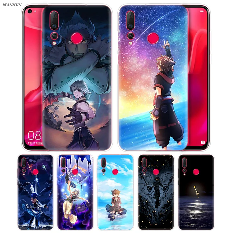 

Anime Kingdom Hearts Dark Print Case for Huawei Honor 10i 8S 8A 8C 8X 10 9 Y9 Y7 Y6 Y5 Play Lite 2018 2019 Mobile Back Shell