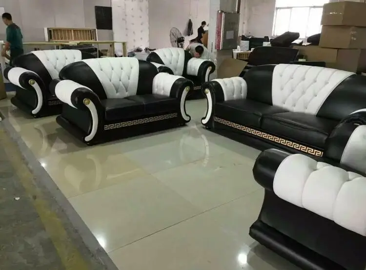 Современный диван для гостиной из натуральной кожи 3 шт.|room furniture|room design furnitureliving
