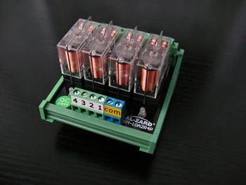 

4-24 channel 220V 5A G2R-2 DPDT Relay Module Modular Output Board NPN/PNP Input DPDT 2NO 2NC