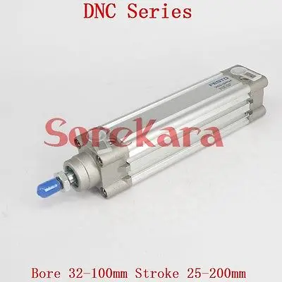 

DNC-32-50-PPV-A Bore 32mm Stroke 50mm Pneumatic Cylinder DNC Standard Cylinder Double Acting FESTO Type