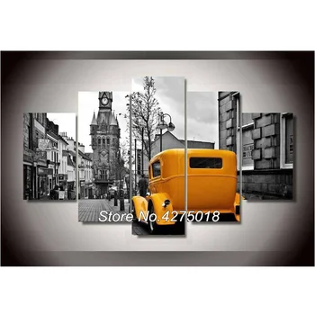 

DIY Diamond Painting Cross Stitch Kit Full Diamond Embroidery 5D Square Diamond Mosaic Home Decor London bus 5pcs ML137