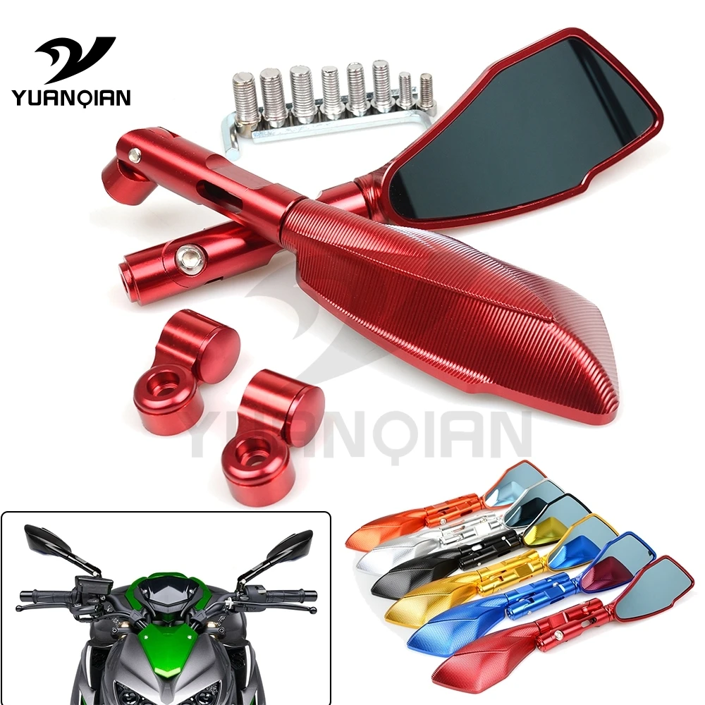 

For Honda CBR1100XX CBR300R CB300F FA CBR500R CB500F X Motorcycle CNC Aluminum Rear View Adjustable Rearview Side Mirrors