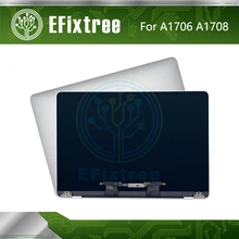 Серебристо-серый late mid 661-05096 для Macbook Pro retina 1" A1706 A1708 ЖК-экран в сборе MLH12LL/A EMC 3163 3071