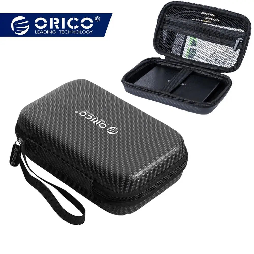 

ORICO Storage Case Bag Portable HDD Protection Bag Earphone Bag Accessories Case For 2.5 Hard Disk Case USB Cable Power Bank