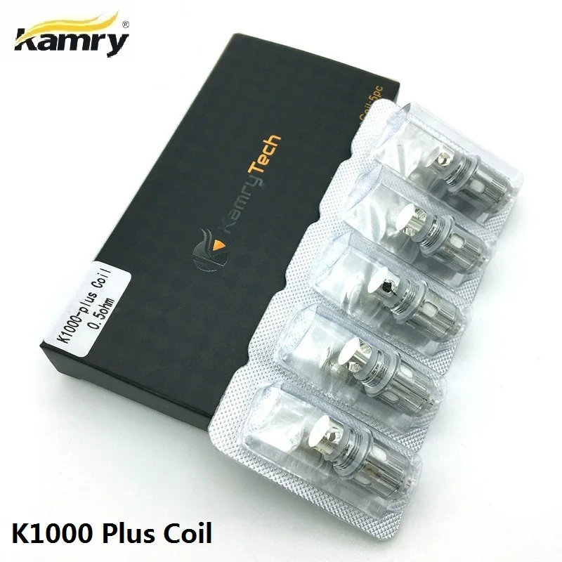 5 шт. 10 шт./лот оригинальная катушка Kamry K1000 Plus электронная трубка распылитель