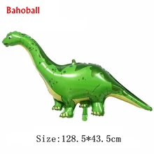 1pc nowy wielki dinozaur balon foliowy dekoracja urodzinowa zabawka dla dzieci nadmuchiwany balon helowy zwierząt zoo motyw udekoruj piłkę