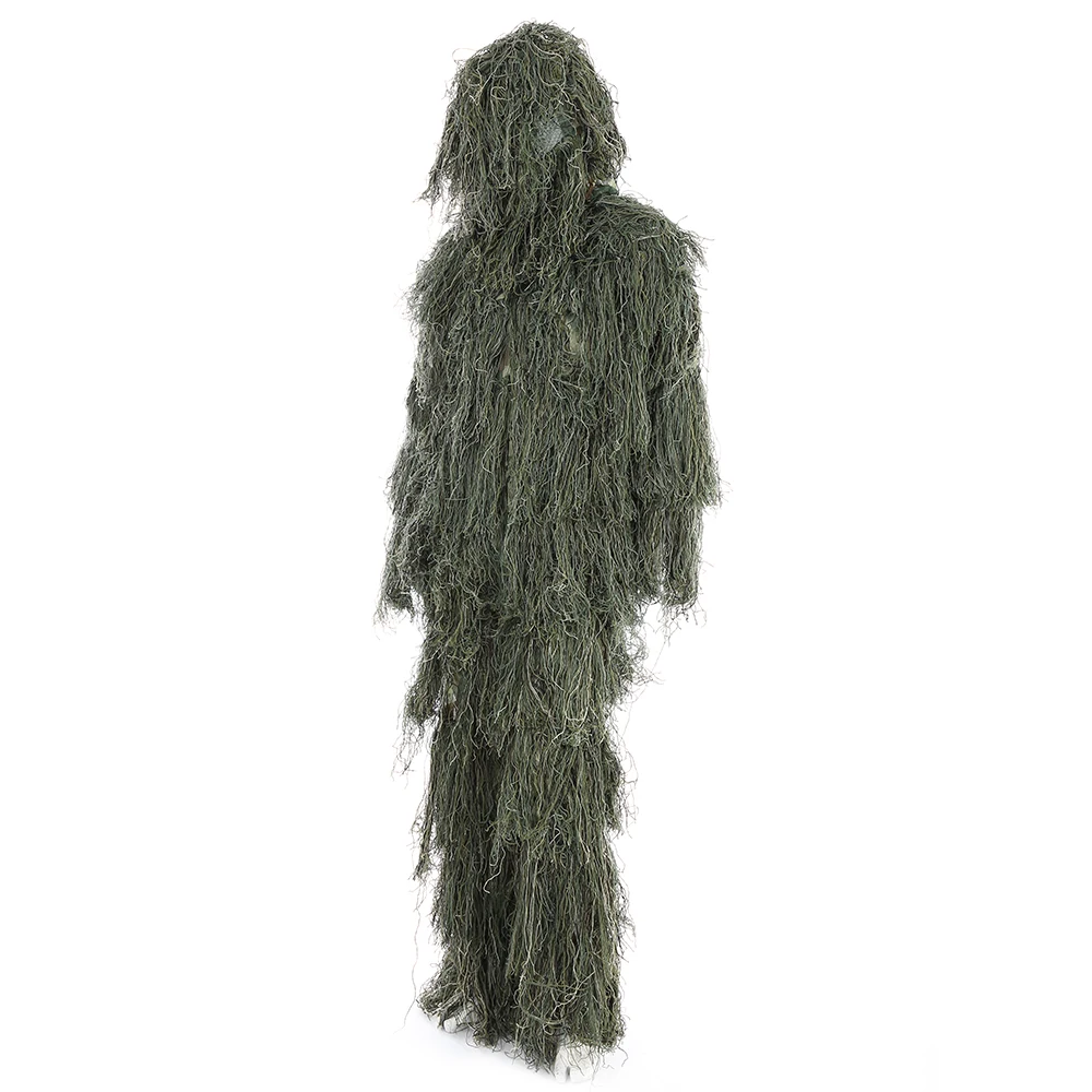 3D Универсальный костюм Ghillie набор для фотосъемки дикой природы военный