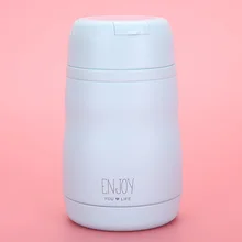 Портативный 400 мл еда термальная чашка Суп Контейнер для обеда Beaker вакуумные фляги из нержавеющей стали Термочашка DA