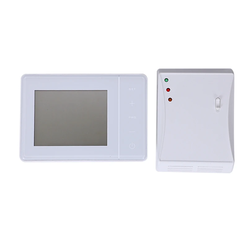 Программируемая Беспроводная термостат цифровой ЖК-дисплей приложение контроль измеритель температуры измерительные инструменты Hy01Rf-16A
