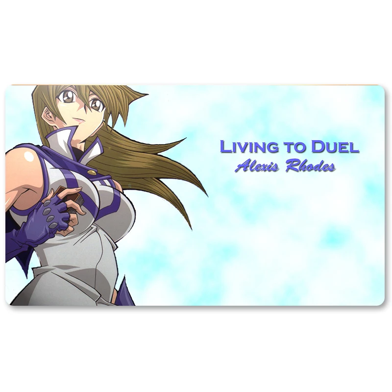 

Many Playmat Choices - Living to Duel - Yu-Gi-Oh! Playmat Board Game Mat Table Mat for YuGiOh Mouse Mat