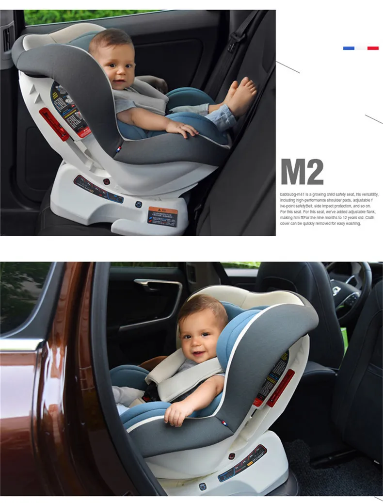 Babysing Baby Car Seat Convertible Isofix Five Point Harness