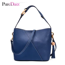 Новейшая женская сумка из натуральной кожи с кисточками, сумка из коровьей кожи, женская сумка высокого качества, модная сумка-хобо с деревянным кольцом