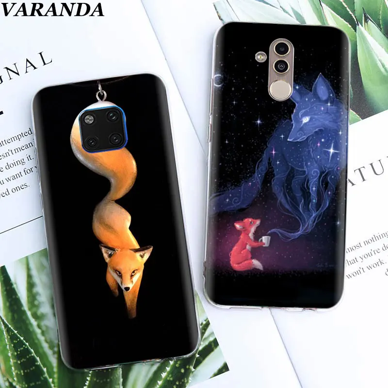 Мягкий чехол s Space Fox для huawei mate 10 20 Pro mate 20 Lite P20 P30 Lite P Smart Plus чехол Coque