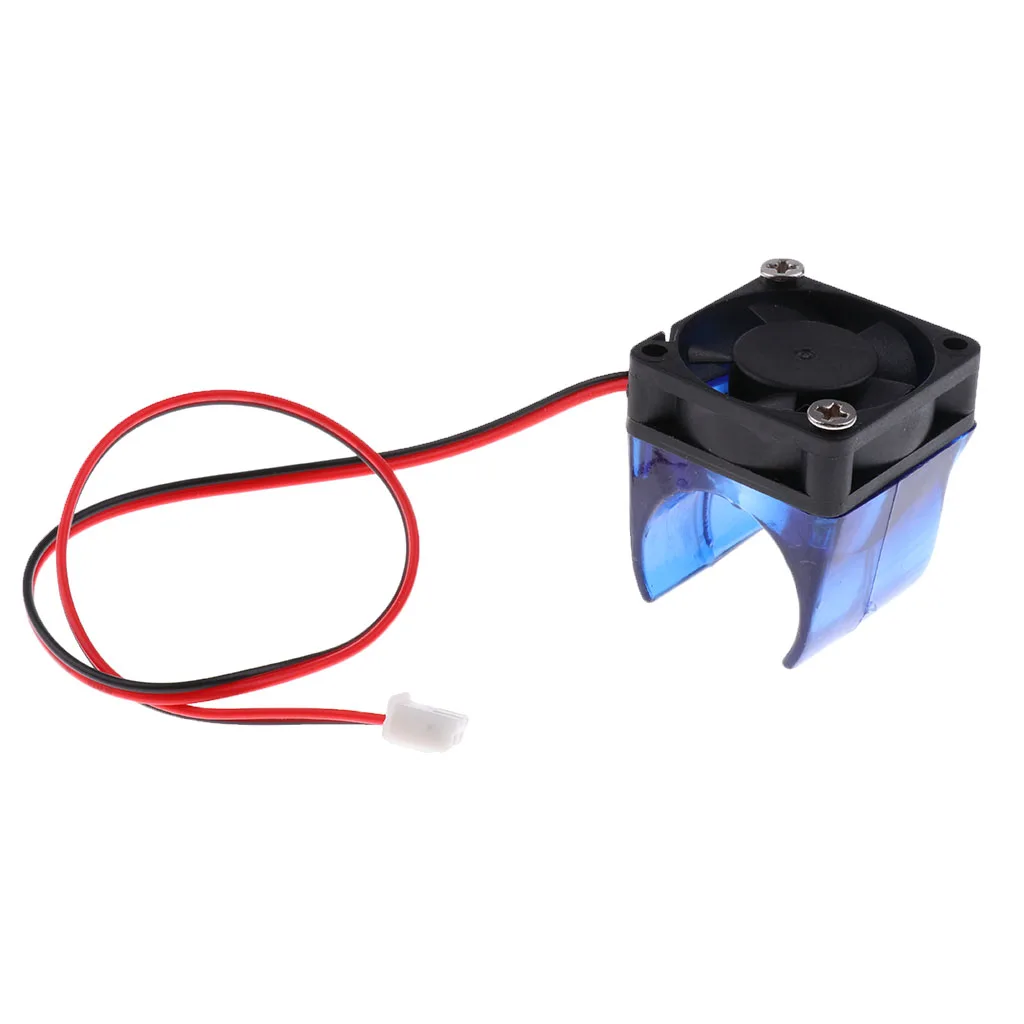 Dovewill 24V Blue Injection Molding V6 Radiator Fan with Fan Cover for 3D Printer DIY