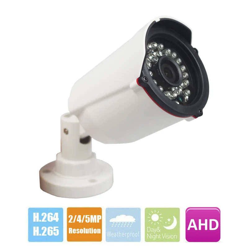 

AHD 2.0MP 1080P 4MP 5MP HD Security Camera with IR-CUT 36 IR LED Night Vision Analog camera for home use indoor/outdoor CCTV CAM