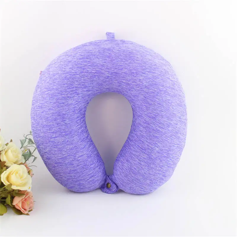 New Slow Rebound Memory Foam U-shaped Pillow Outdoor Travel Sambo U-shaped Health Memory Pillow 31*32*11cm