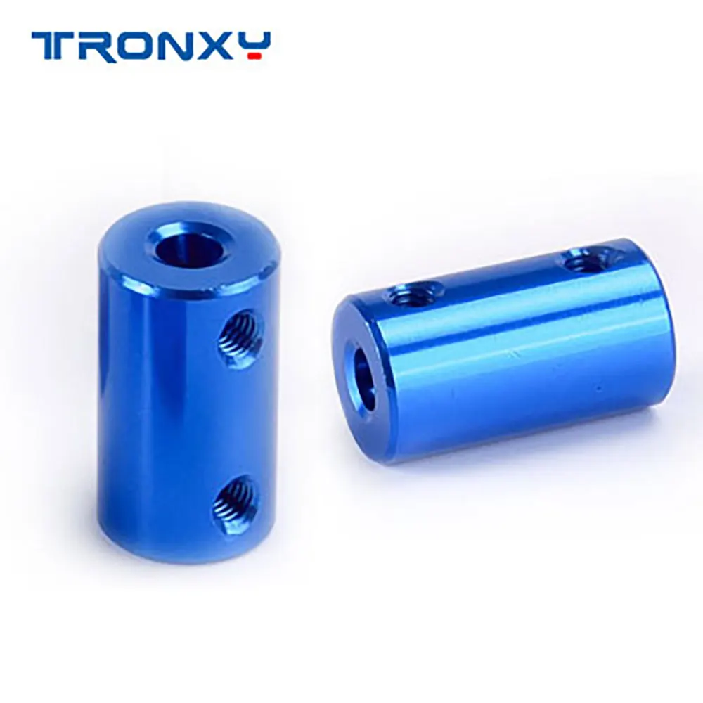 

Tronxy 3D printer part Blue Aluminum Alloy Coupler Motor Flexible Coupling Multiple Options diameter 5*8mm length 25mm