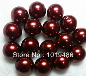 

20mm 110pcs/lot The ancient copper color Acrylic Pearl Beads Chunky beads Gumball Beads B28)