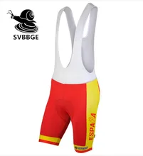 SVBBGE Marca Nacional España Ciclismo Ropa Ciclismo bib Shorts Ciclismo Ropa Bike shorts Ciclismo bicicletas maillot ciclismo