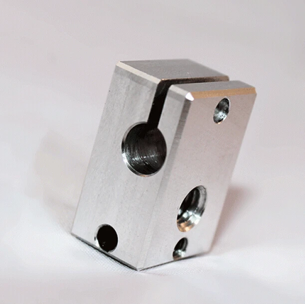 

3 D printer accessory DIY V6 Heater Block for PT100 for HotEnd Ultimaker top quality free shipping