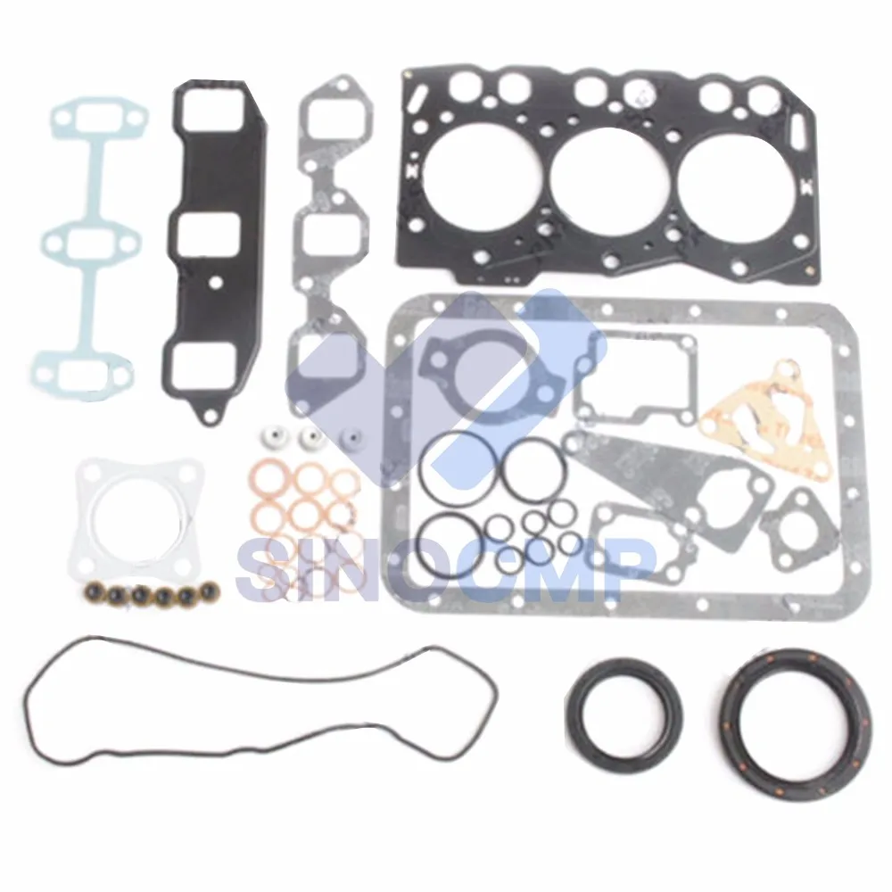 Yanmar 3TNE68 3D68E Engine Gasket Kit For Komatsu Mini Excavator Wheel Loader_