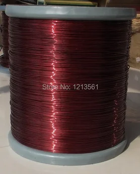 

1.0mm polyester enameled wire, enamelled round copper wire QZ-2-180 50m/pc