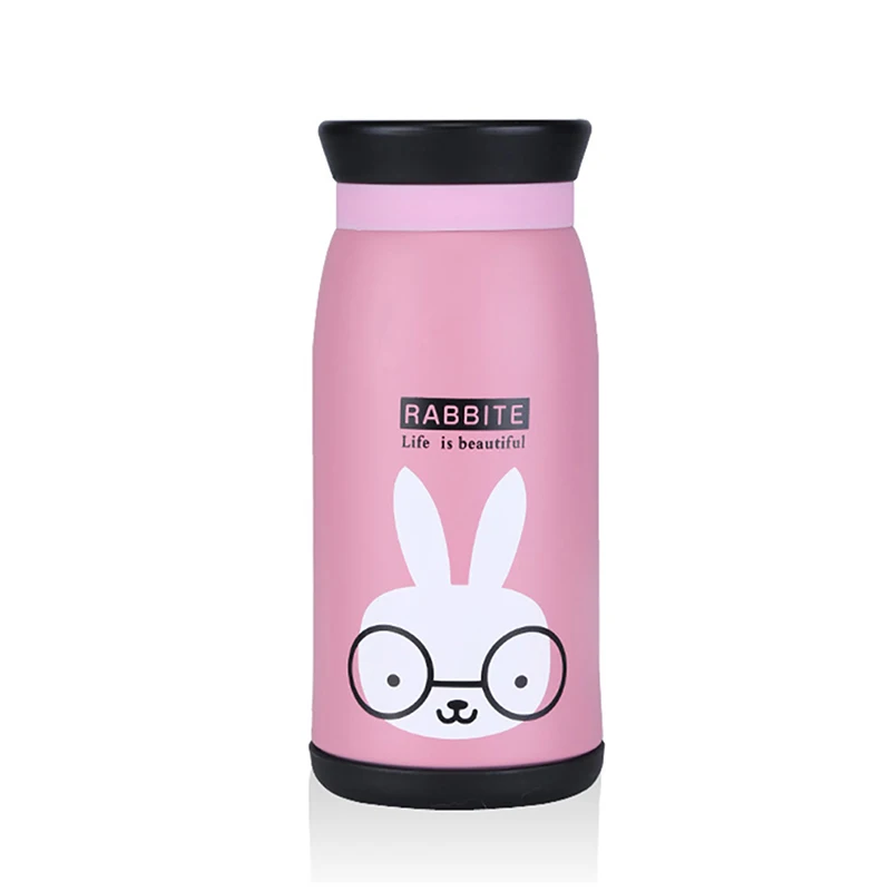 Фото Cute Cartoon Duck Deer Elephant Rabbit Panda Lion Thermal Mug Animal Thermos Cup For Women Kids Water Bottle garrafa termica Вакуумные Cute Cartoon Duck Deer Elephant Rabbit Panda Lion Thermal Mug Animal Thermos Cup For Women Kids Water Bottle garrafa termica Вакуумные