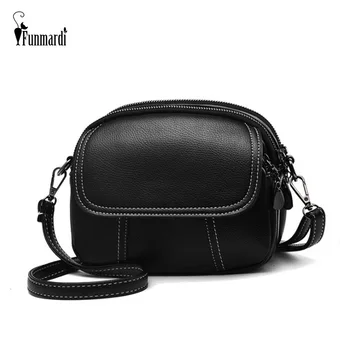 

FUNMARDI Women Shoulder Bag Small Fashion High Quality Crossbody Bag Designer PU Leather Handbags Women Multilayer Bag WLHB1865