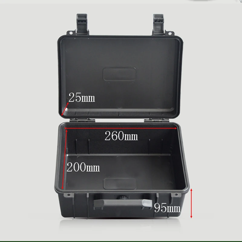 Toolbox защитные Tool Box Оборудование Инструмент Камера коробка противоударный герметичный Пластик случае хранения инструмента с логотипом