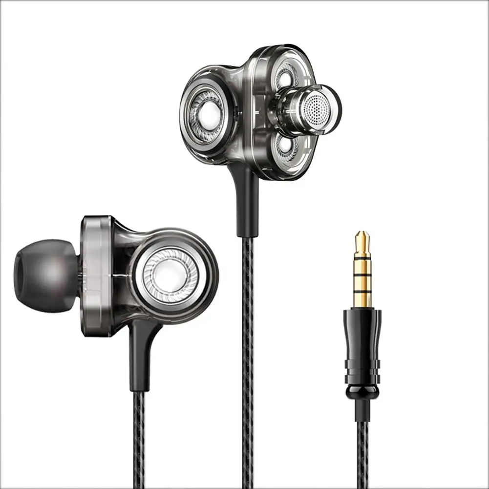 HobbyLane i8 3 5 мм проводные наушники 3DD 6 Drive HIFI стерео спортивные музыкальные бас DJ с