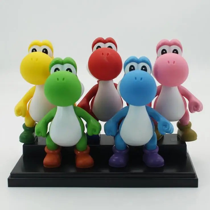 HKXZM Super Mario Bros Mario Yoshi Luigi Waluigi Donkey Kong Daisy PVC Figure Collectible Model Toy Gift Doll HKXZM Super Mario Bros Mario Yoshi Luigi Waluigi Donkey Kong Daisy PVC Figure Collectible Model Toy Gift Doll