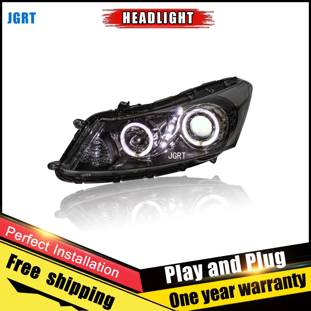 2PCS Car Style LED headlights for Honda Accord10 12 for Accord head