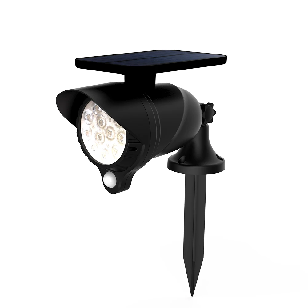 

Solar Powered Lamp 12 LEDs In-Ground Light Waterproof Landscape Wall Light for Outdoor Garden SKD88