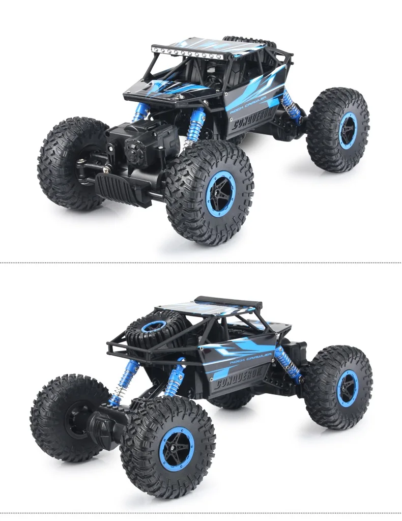 Радиоуправляемый автомобиль 4WD Rock Crawlers 4x4 вождение автомобиля с двойным мотором
