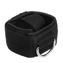 Лодыжки d-кольцо ремень тренажерный зал бандаж для ног крепления бедра нога шкив Тяжелая атлетика