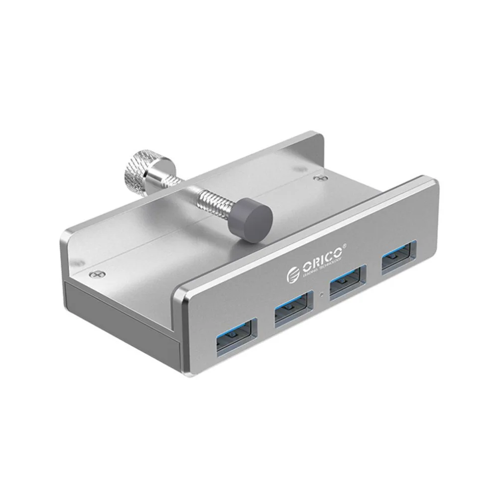 Дешево font b Usb b font хаб font b USB b font 3,0 концентратор для зарядки Профессиональный зажим дизайн Алюминиевый сплав 4 порта портативный размер туристическая станция для н...