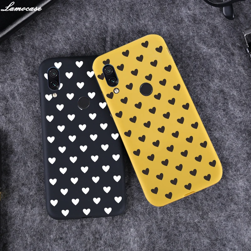 

Love Spot Silicone Case For Xiaomi Redmi Note 7 5 Pro 6 6A 5A S2 GO Note 5A 3S Prime 4 4X 4A 8 9 SE K20 7A CC9 Play Cover Soft