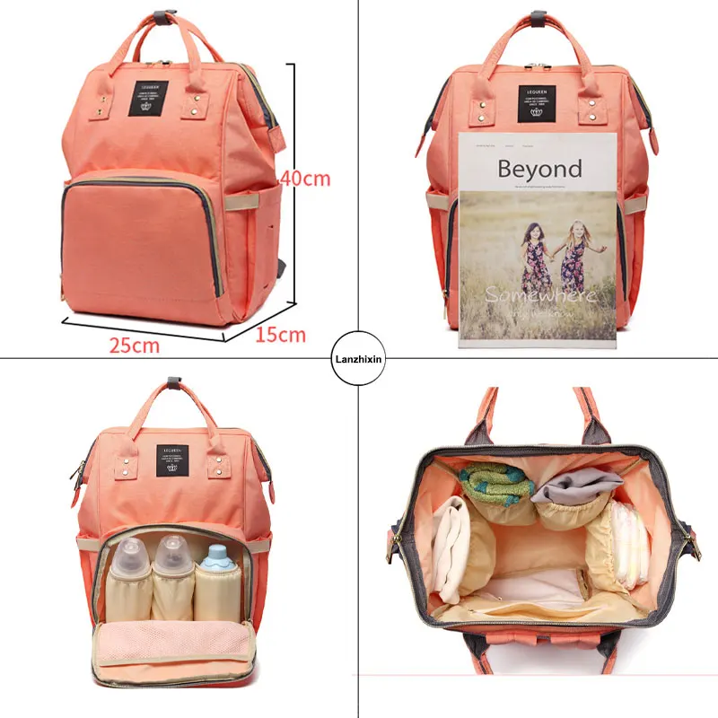 Дропшиппинг, сумки для подгузников, женские сумки для подгузников большой емкости, рюкзаки для ухода за ребенком, рюкзаки для путешествий, дизайнерская сумка для кормления для папы и мамы, SD-067
