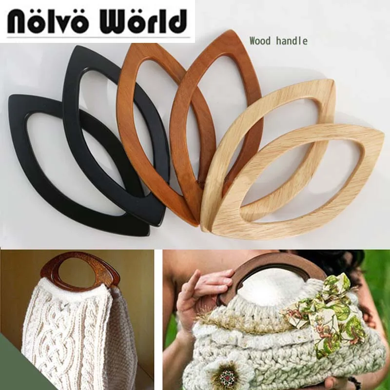 5 pairs=10 pieces,on sale 20X9.5cm Solid tree wood lip shape handle for