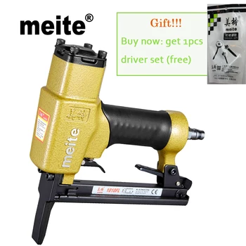 

Meite manufacture 1010FL crown 11.2mm long nose staple pneumatic air tools spare parts stapler nailer gun Jun.14 Update Tool