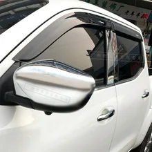 MONTFORD для Nissan Navara NP300 окна козырек Чехлы для мангала Vent тенты Дождь Защита от солнца дефлектор навесы